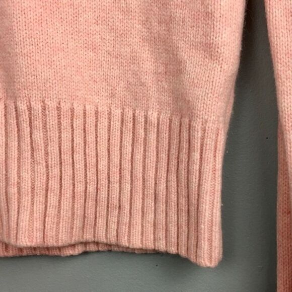 J. CREW Wool Blend Cowl Neck Sweater. - Picture 5 of 6